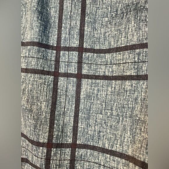 Men’s Hurley ABLE Blue Plaid Board Shorts Swim Trunks Size 34 - Picture 6 of 8